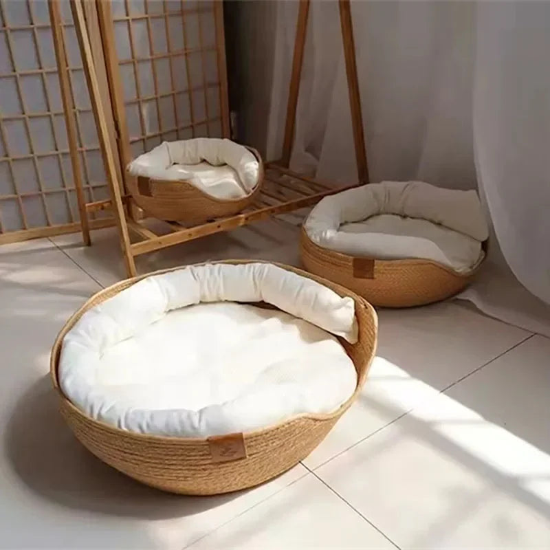 Pet Bed Soft Cat Kennel Dog & Beds