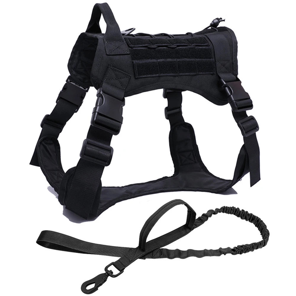 Tactical Dog Harnesses Pet Training