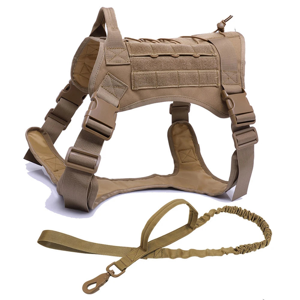 Tactical Dog Harnesses Pet Training