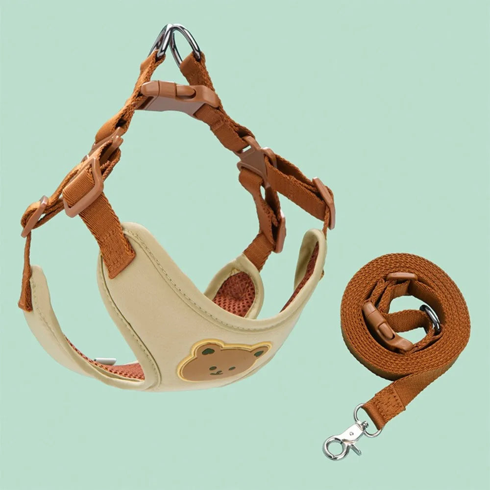 Cartoon Cute Pet Harness