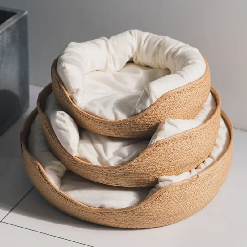 Pet Bed Soft Cat Kennel Dog & Beds